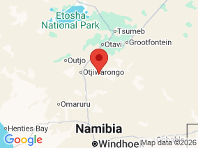 Map of Site Report: Waterberg, Namibia